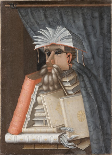 Arcimboldo, the librarian